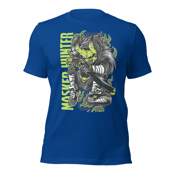 Masked Hunter Ninja T-Shirt - Image 3