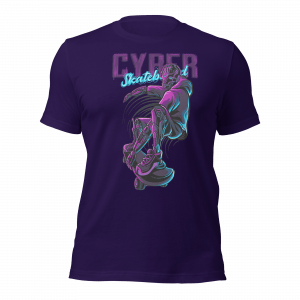 Cyber Skateboard T-Shirt