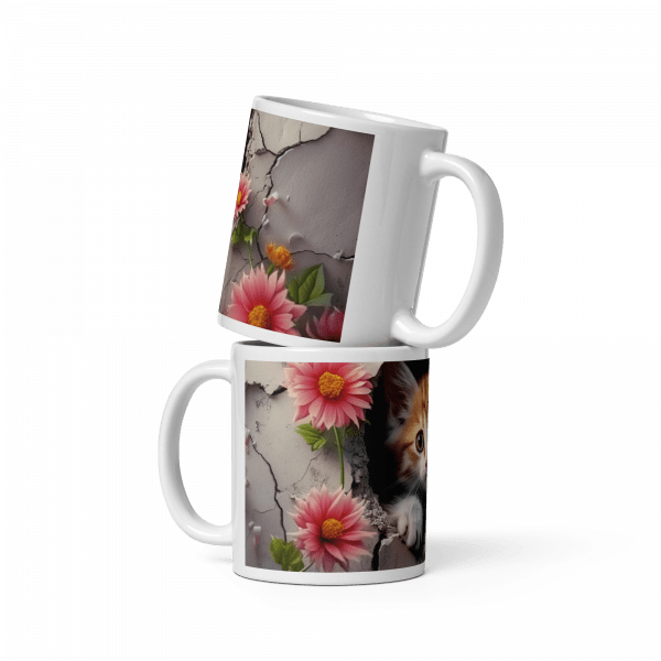 Cat 3D 6oz Mug