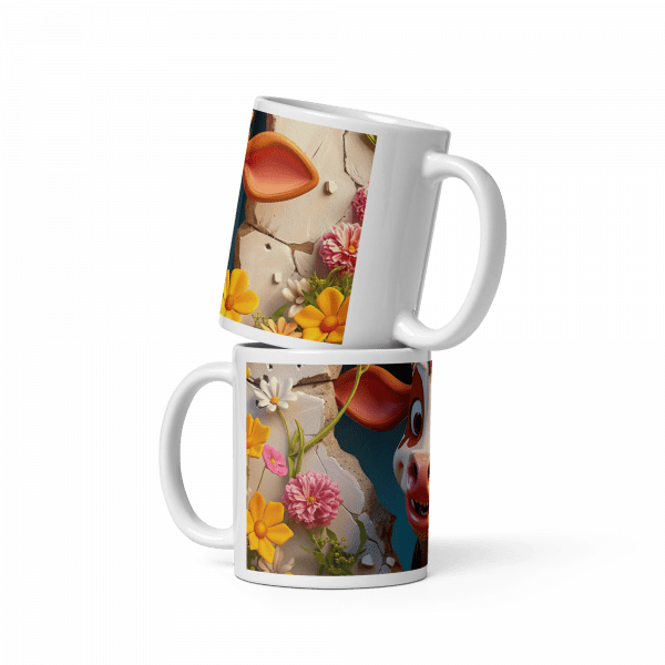 Cow 3D 6oz Mug