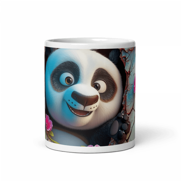 Panda 3D 6oz Mug - Image 2