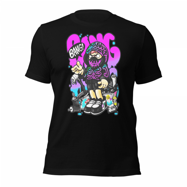 Bang! Street Art T-Shirt - Image 4