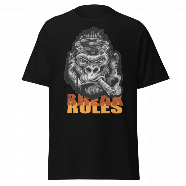 Break Rules Gorilla T-Shirt - Image 4