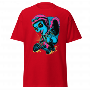 Crazy Biker Teddy T-Shirt