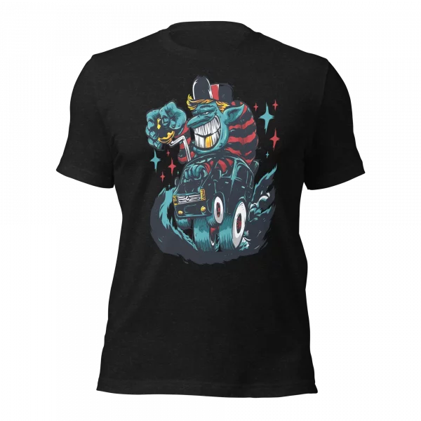Monster Ride Hot Rod T-Shirt - Image 2