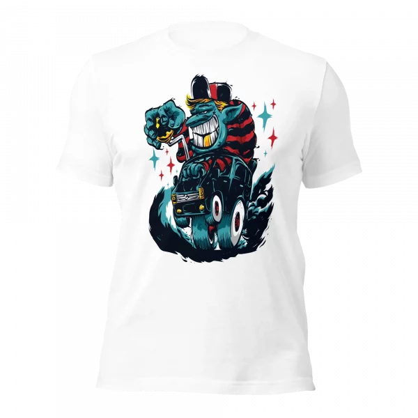 Monster Ride Hot Rod T-Shirt - Image 3