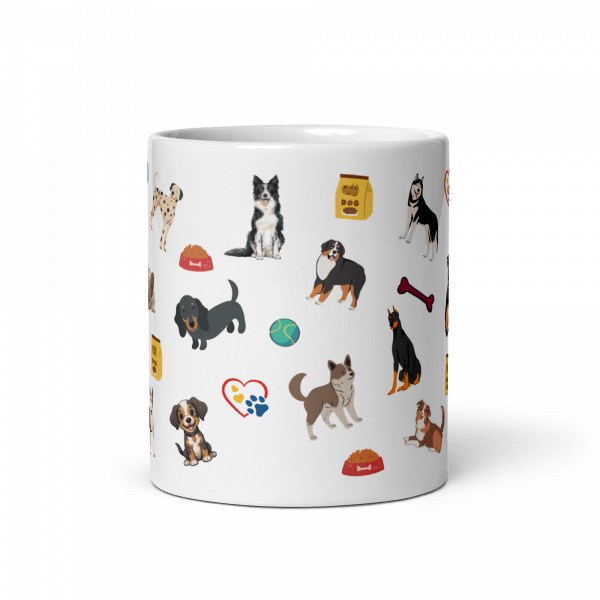 Playing Dogs Mug - Image 3
