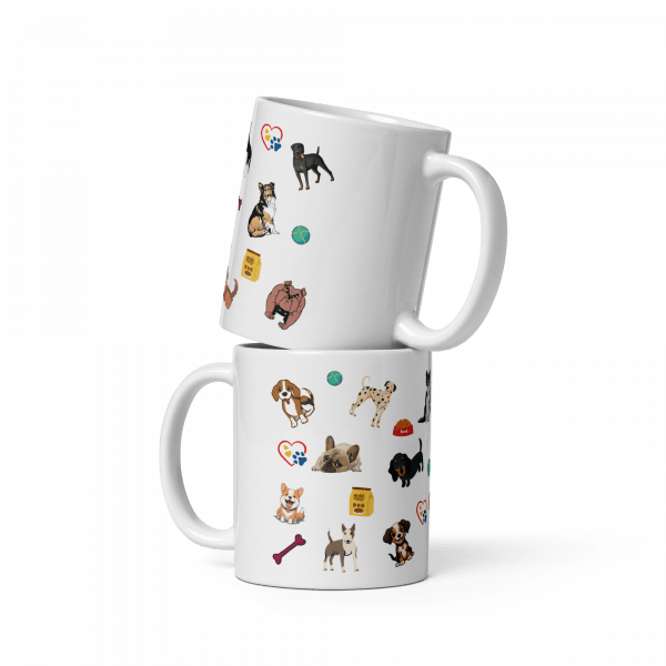 Playing Dogs Mug
