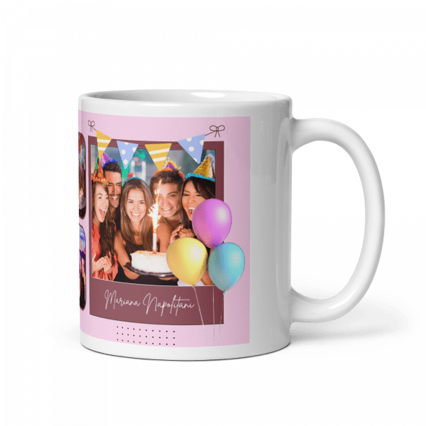 Birthday Triple Edit Photo Mug - Image 4
