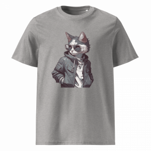 Cool Cat Graphic Cotton Tee | Streetwear Vibes