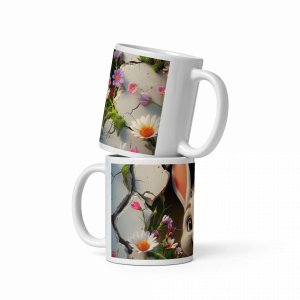 Rabbit 3D 6oz Mug