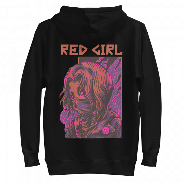 Red Girl Hoodie - Image 2