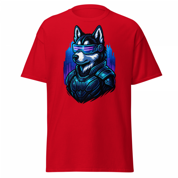 Cyber Husky T-shirt - Image 2
