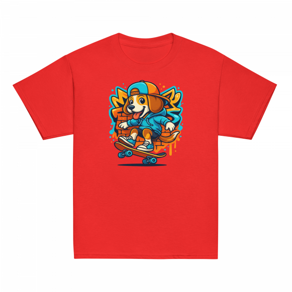 Boardin Beagle T-shirt - Image 2